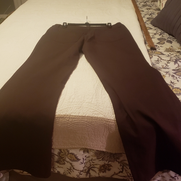 JUST REDUCED Lafayette 148 brown slacks - Picture 7 of 8
